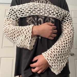 Crochet Sleeves (off the shoulder fit)